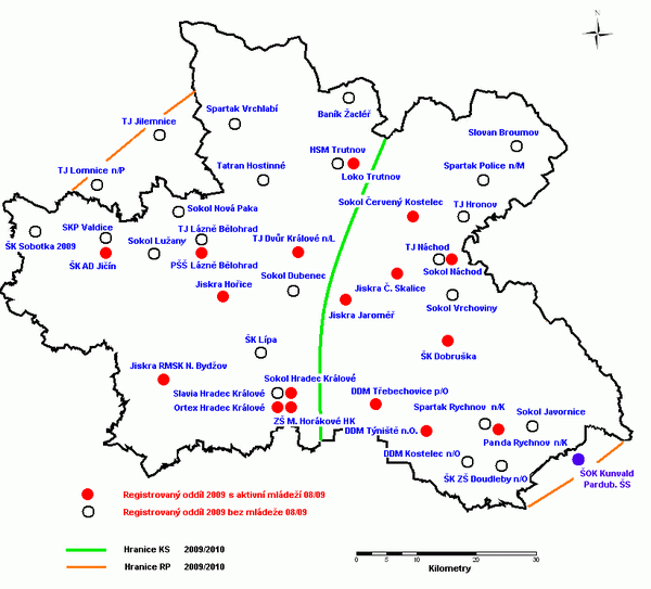 Mapa KH�S